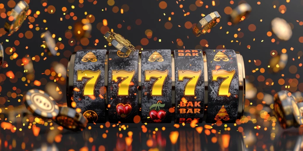 เครื่องสล็อตแมชชีนพร้อมผลลอตเตอรี่จำลอง